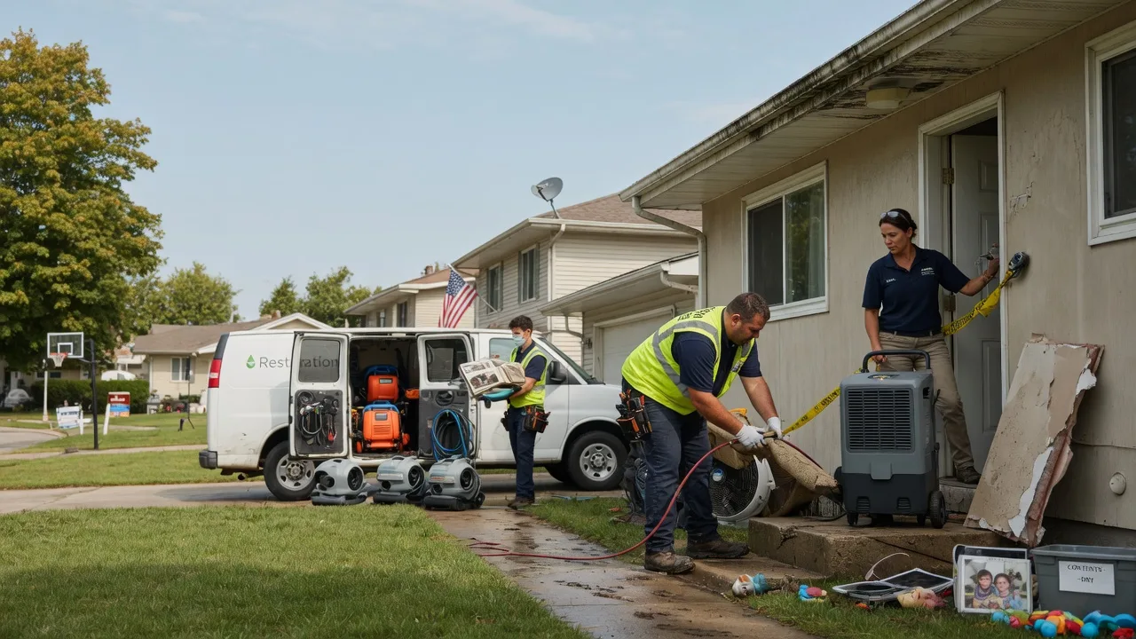 Water Damage Restoration in New Era, MI near me